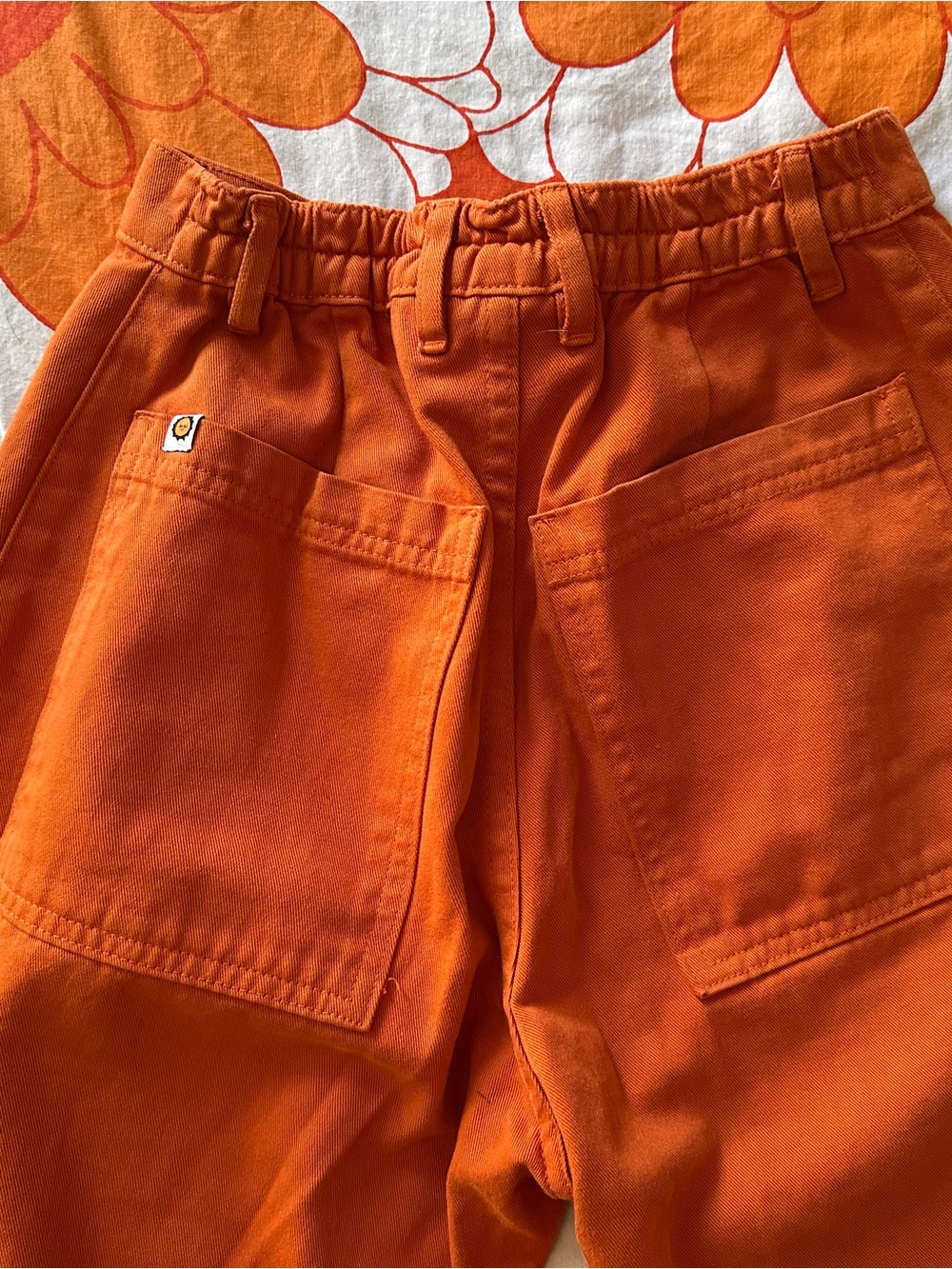 BIG BUD PRESS WESTERN PANTS XS BURNT ORANGE - Picture 3 of 4